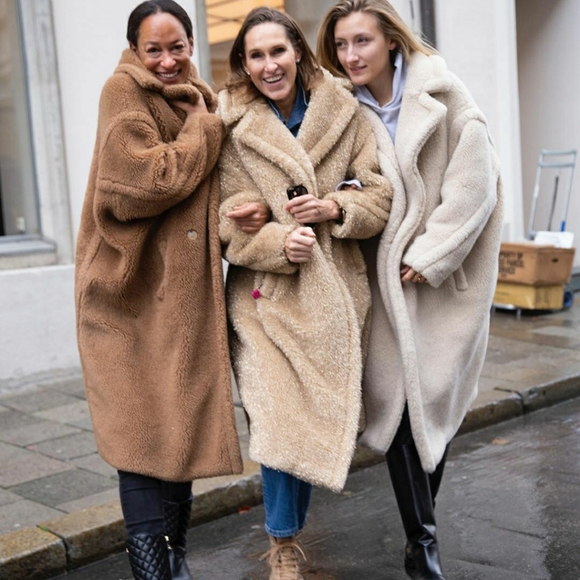 Hot items Teddy Bear Wool Coat- Long version